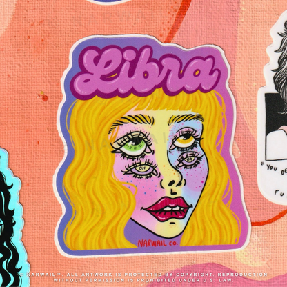 LIBRA Sticker
