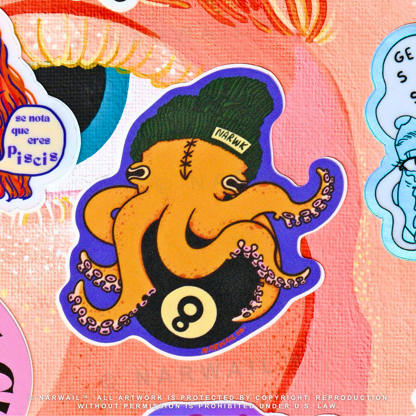 Pulpo Sticker
