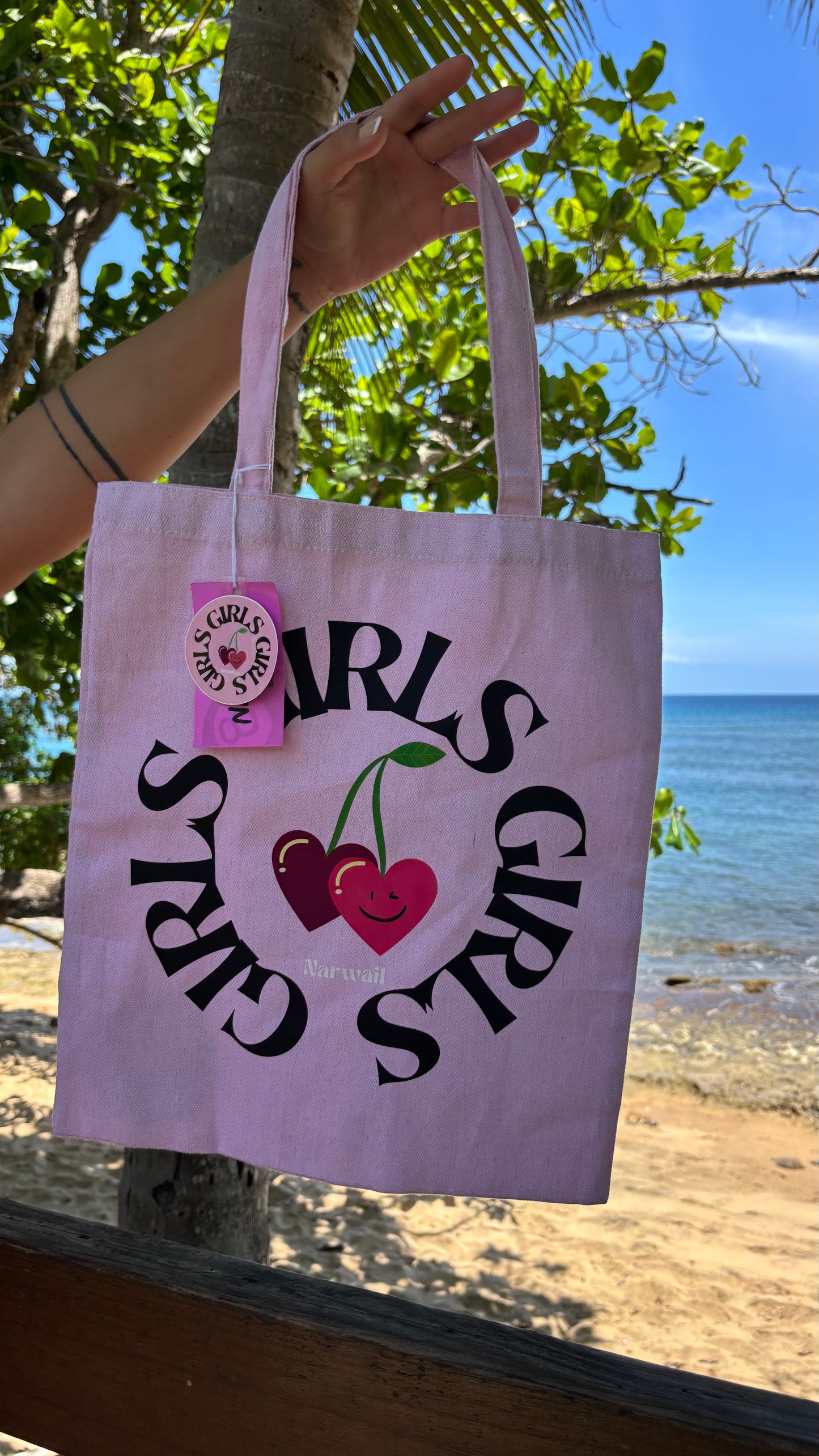 GIRLS GIRLS GIRLS Tote Bag